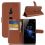 Housse Sony Xperia XZ3 Style cuir portefeuille