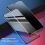 Protection d'écran en verre trempé anti-lumière bleue pour iPhone XS Max