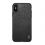 iPhone XS Max - Coque Leather Coated - Noir