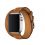 Bracelet double tour cuir pour Apple Watch 42mm - 44mm