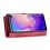Samsung Galaxy S10 - Coque et étui portefeuille 2-en-1 - Rouge