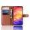Xiaomi Redmi Note 7 - Étui style cuir porte cartes