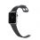 Bracelet Apple Watch 42mm - 44mm cuir fibre de carbone