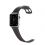 Bracelet Apple Watch 42mm - 44mm cuir fibre de carbone