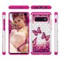 Samsung Galaxy S10 Plus - Coque Luxury papillons roses