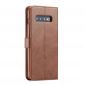 Samsung Galaxy S10 Plus - Etui en cuir style portefeuille