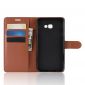 Samsung Galaxy J4 Plus - Étui style cuir porte cartes