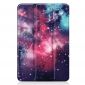 iPad mini 2019 - Coque avec rabat intelligent motif galaxie