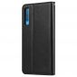 Samsung Galaxy A50 - Housse porte cartes cuir stand case