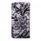 Samsung Galaxy A40 - Étui avec rabat Lace Flower