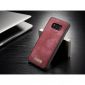 Samsung Galaxy S8 Plus - Coque et housse porte cartes 2-en-1 - Rouge