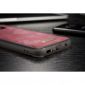 Samsung Galaxy S8 Plus - Coque et housse porte cartes 2-en-1 - Rouge