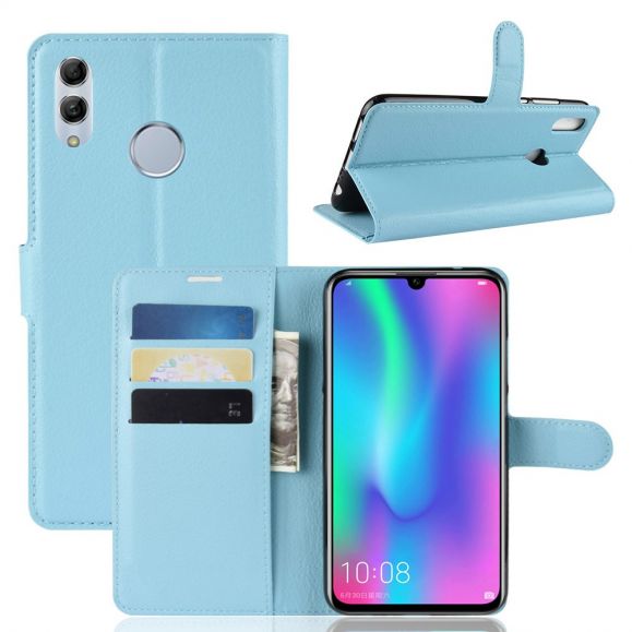 Honor 10 Lite - Étui style cuir porte cartes