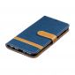 Samsung Galaxy A10 - Housse revêtement tissu porte cartes