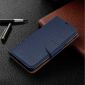 Samsung Galaxy A50 - Étui folio avec lanière effet cuir grainé