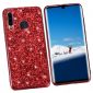 Huawei P30 Lite - Coque scintillante strass glamour