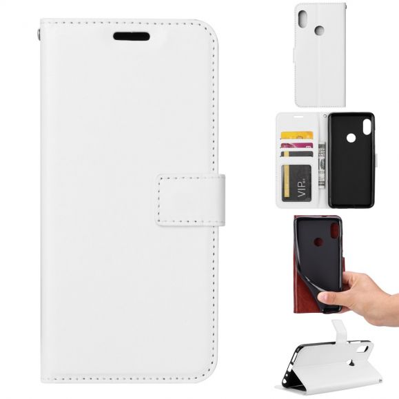 Xiaomi Redmi 7 - Étui Anil simili cuir porte cartes