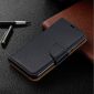 Huawei P30 Lite - Étui folio avec lanière effet cuir grainé