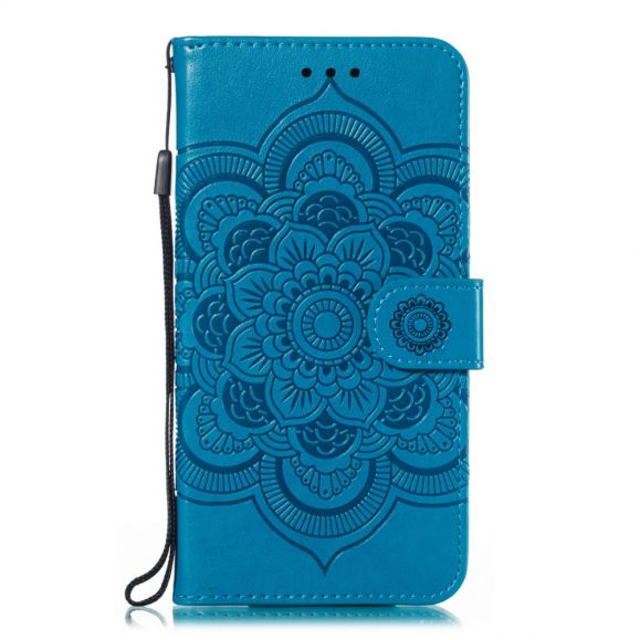 Samsung Galaxy A20e - Étui folio avec lanière mandala