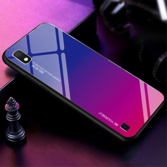 Samsung Galaxy A10 - Coque dégradé de couleurs