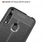 Huawei P Smart Z - Coque gel finition simili cuir