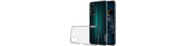 Honor 20 Pro - Coque en gel nature transparent gris