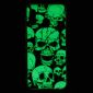 Samsung Galaxy A20e - Coque luminous tête de mort