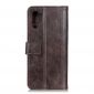 Samsung Galaxy Note 10 Plus - Housse en cuir premium avec rivets