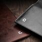 Samsung Galaxy Note 10 - Étui fait main en cuir véritable