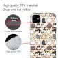 iPhone 11 - Coque transparente multiples chats