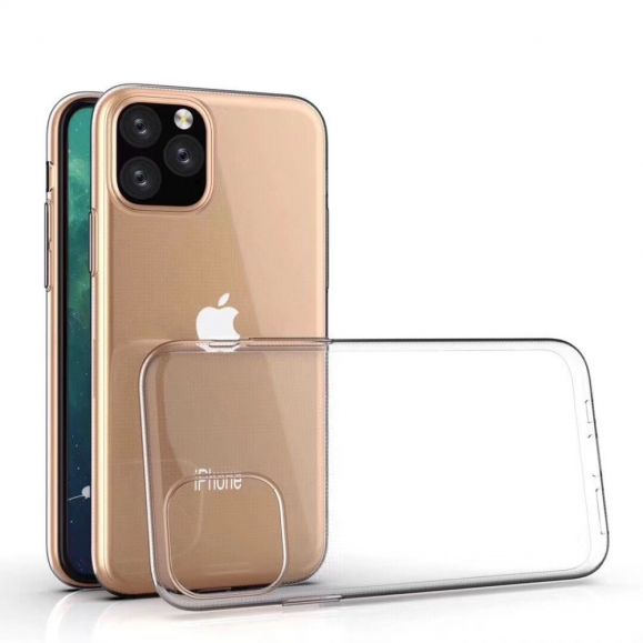 Coque transparente silicone pour iPhone 11 Pro Max