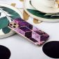 iPhone 11 Pro - Coque marbre motif géométrique