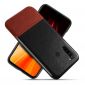 Coque Xiaomi Redmi Note 8 effet cuir bicolore