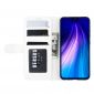 Housse Xiaomi Redmi Note 8 imitation cuir fonction support