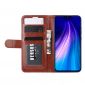 Housse Xiaomi Redmi Note 8 imitation cuir fonction support