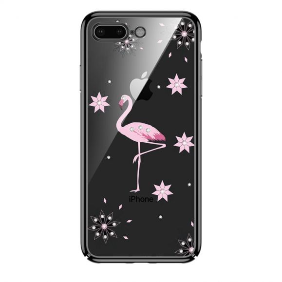 coque iphone 8 plus flamant rose