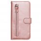 Housse Xiaomi Redmi Note 8T Zipper Pocket effet cuir - Or rose