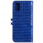 Housse Samsung Galaxy A71 style cuir effet croco