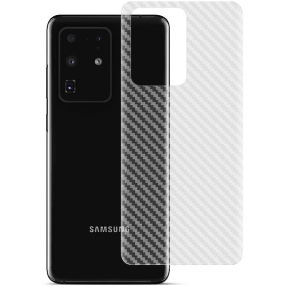 2 films arrière style carbone pour Samsung Galaxy S20 Ultra