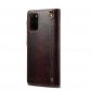 Housse Samsung Galaxy S20 Plus cuir véritable coutures apparentes