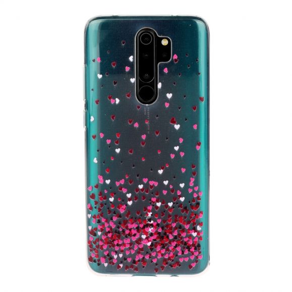 Coque Xiaomi Redmi Note 8 Pro multiples coeurs