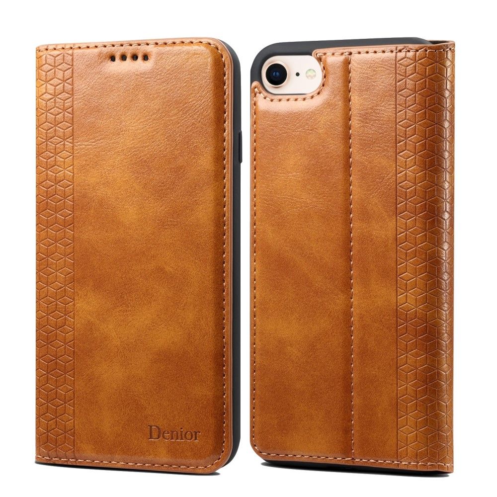 Housse iPhone SE / 8 / 7 Denior style cuir