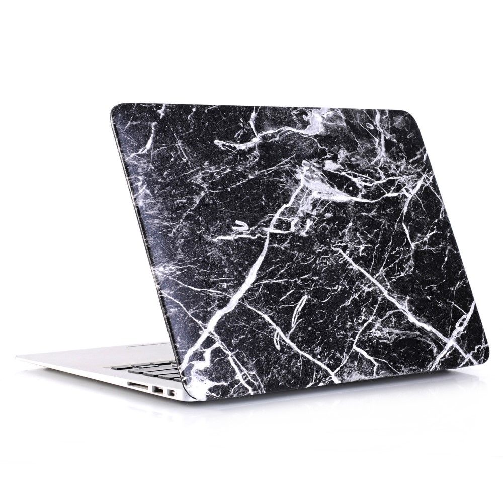 Coque MacBook Pro 16 pouces Motif Marbre - Noir