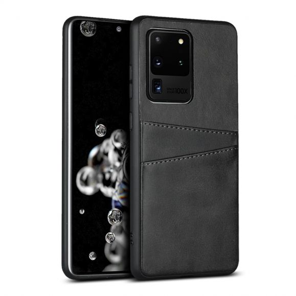 Coque Samsung Galaxy S20 Ultra Effet Cuir Porte Cartes