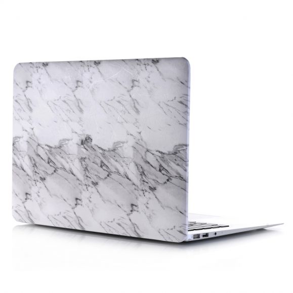 Coque MacBook Pro 16 pouces Motif Marbre - Blanc