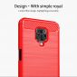 Coque Xiaomi Redmi Note 9S / Note 9 Pro MOFI Effet Brossé