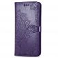 Housse Samsung Galaxy A10 Mandala Fleur Relief