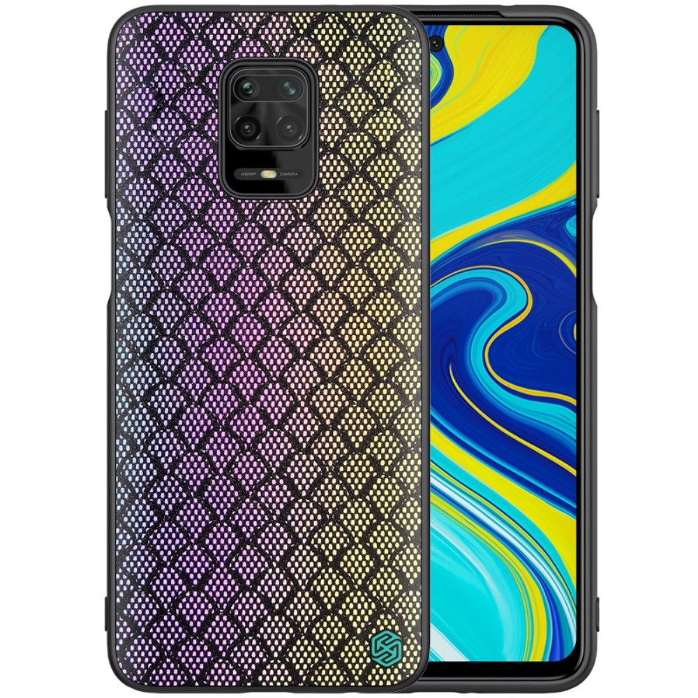 Coque Xiaomi Redmi Note 9S / Redmi Note 9 Pro Shiny Series - Violet / Or