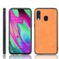 Coque Samsung Galaxy A40 Effet Cuir