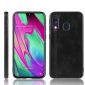 Coque Samsung Galaxy A40 Effet Cuir